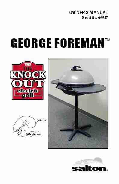 George Foreman Kitchen Grill GGR57-page_pdf